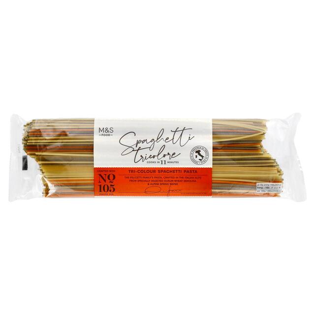 M&S Tri-Colour Spaghetti