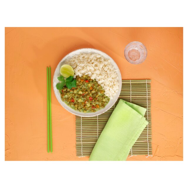 Tilda Tasty Sides Thai Green Curry Pulses and Vegetables thumbnail 2