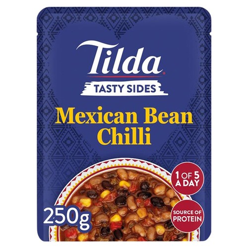 Tilda Tasty Sides Mexican Fajita Pulses and Vegetables