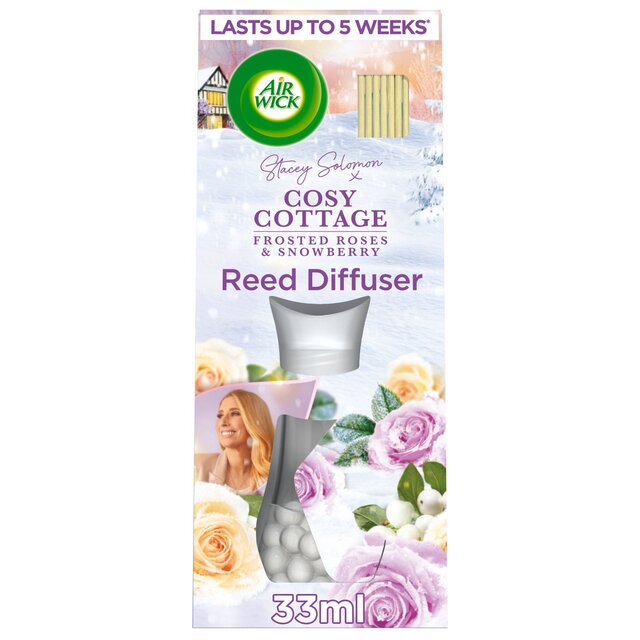 Airwick Reed Diffuser Cosy Cottage Frosted Roses & Snowberry
