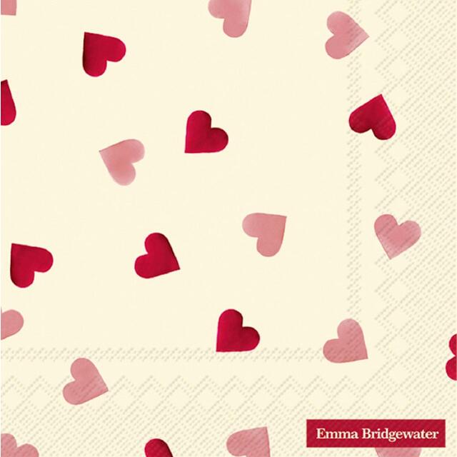 Emma Bridgewater Pink Hearts Napkins