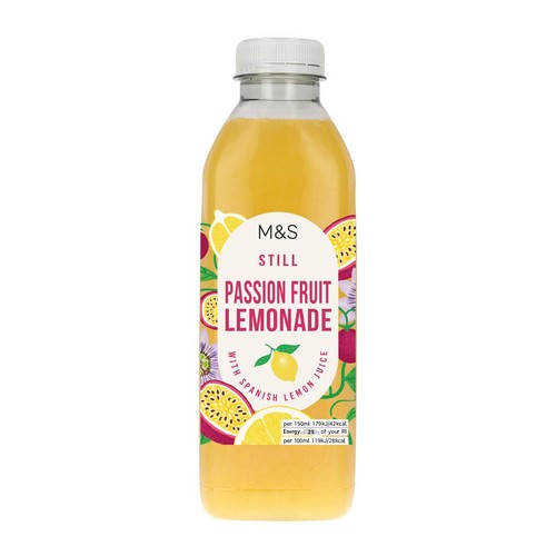 M&S Still Passion Fruit Lemonade thumbnail 2