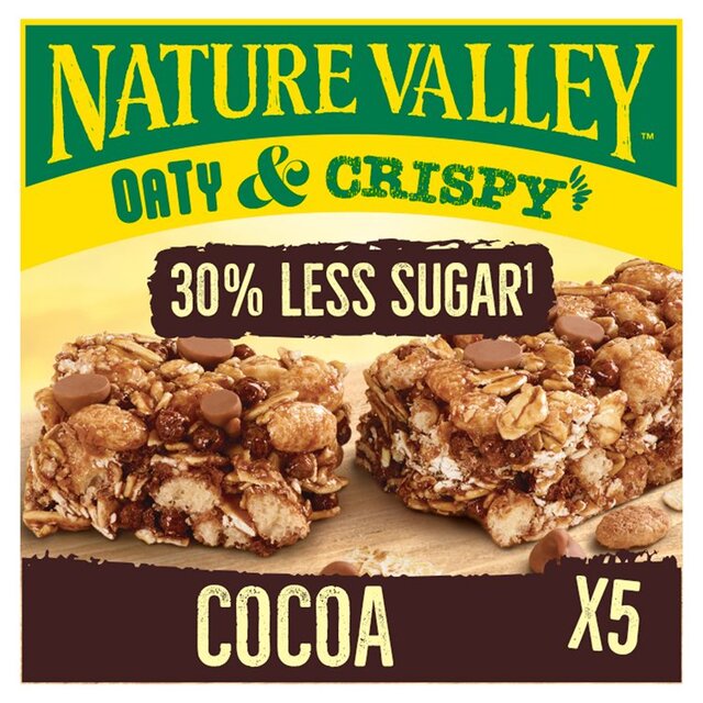 Nature Valley Oaty & Crispy Cocoa Cereal Bars