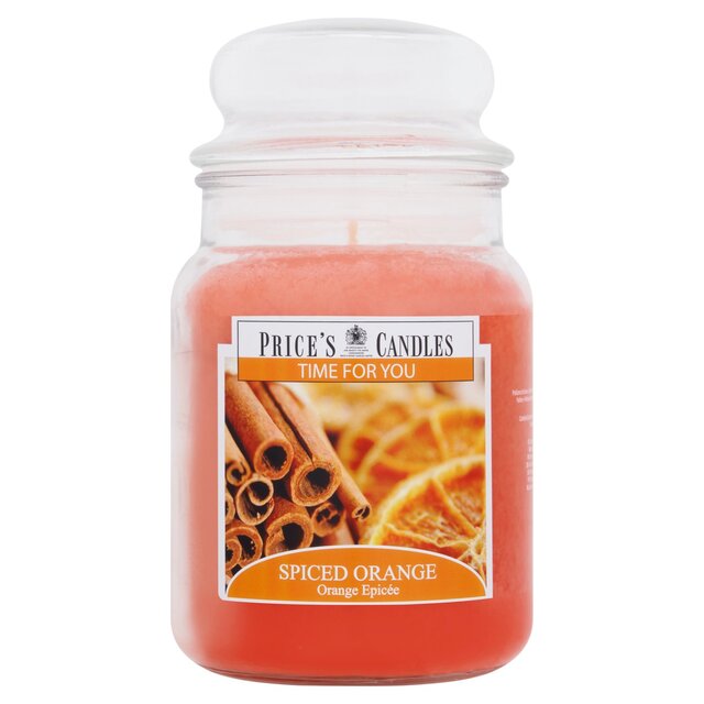 Price's Spiced Orange Large Jar Candle thumbnail 2