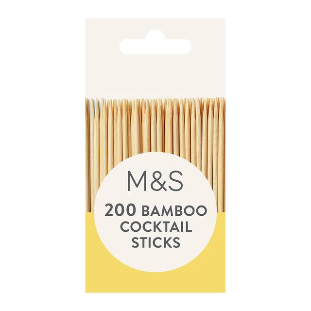 M&S Bamboo Cocktail Sticks
