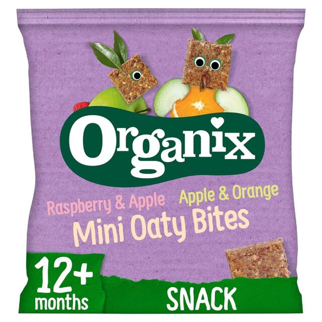 Organix Mini Oaty Bites Toddler Snacks Multipack 12 months+