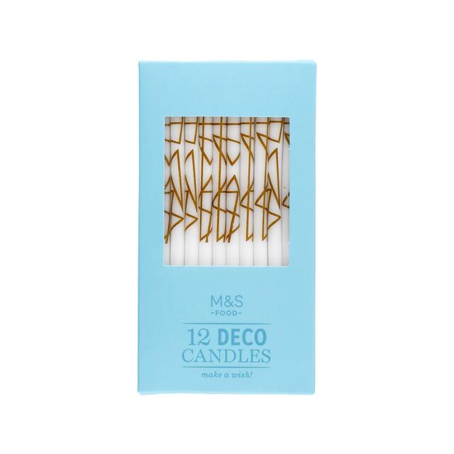 M&S Deco Birthday Candles
