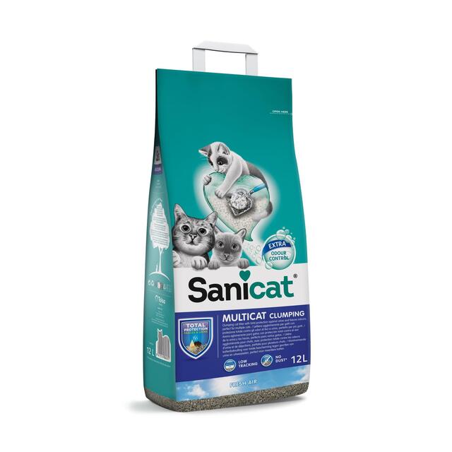 Sanicat Multicat Clumping Cat Litter
