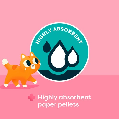 Breeder Celect Pro Biotic Kitten Paper Cat Litter thumbnail 4