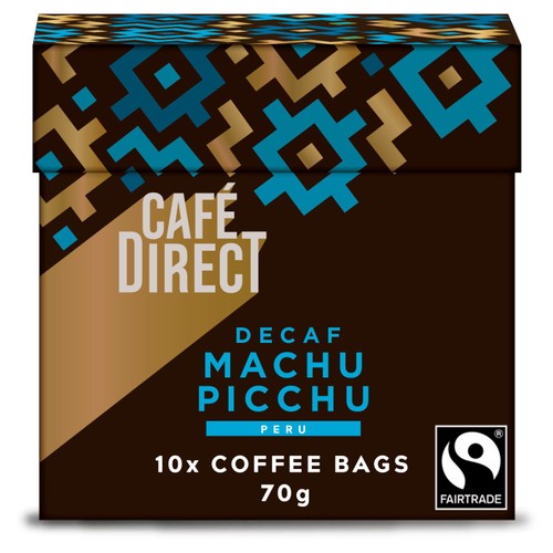 Cafedirect Fairtrade Machu Picchu Decaf Coffee Bags thumbnail 2