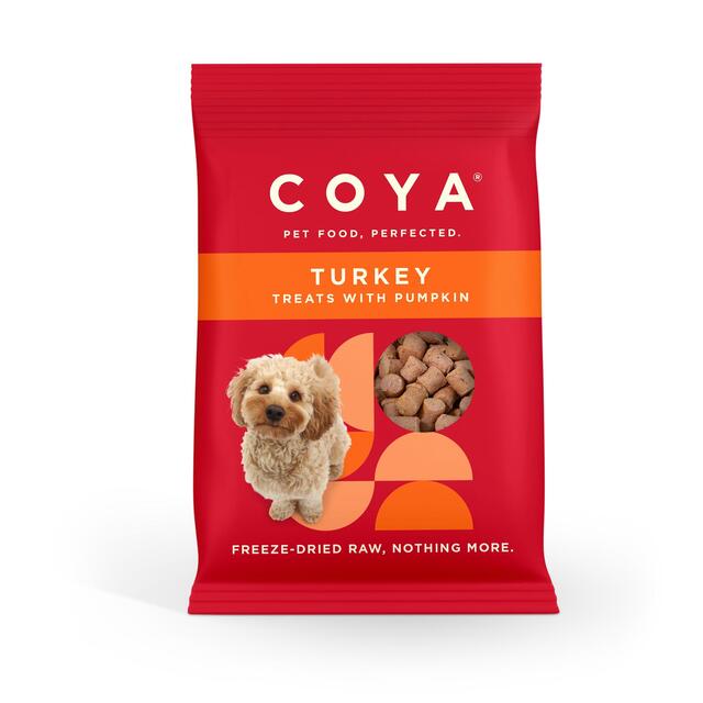 COYA Freeze-Dried Raw Adult Dog Treats Turkey
