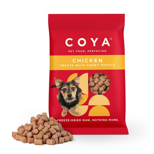 COYA Freeze-Dried Raw Adult Dog Treats Chicken thumbnail 2