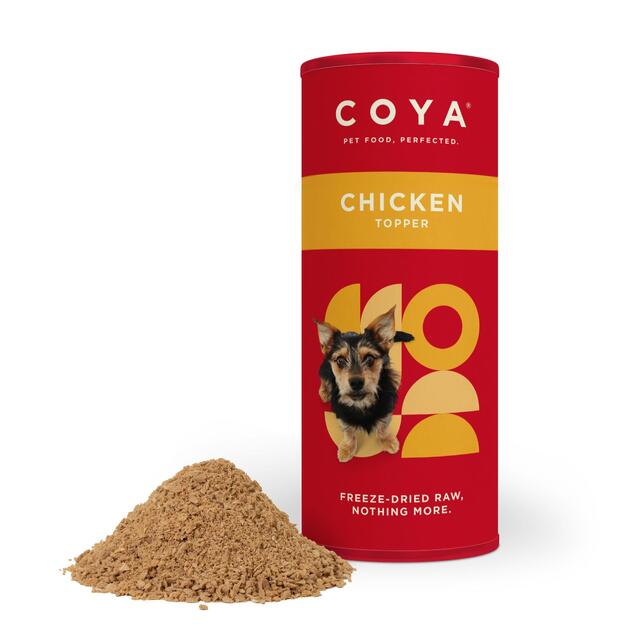 COYA Freeze-Dried Raw Adult Dog Food Topper Chicken thumbnail 2