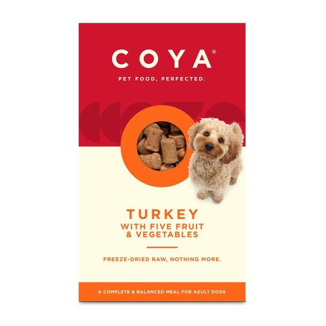 COYA Freeze-Dried Raw Adult Dog Food Turkey