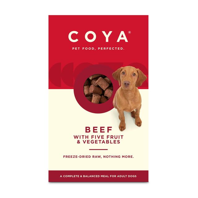 COYA Freeze-Dried Raw Adult Dog Food Beef