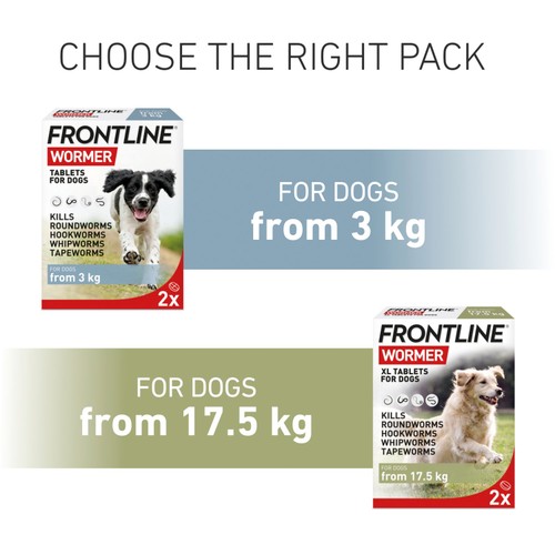 FRONTLINE Wormer Tablets X Large Dog from 17.5kg thumbnail 8