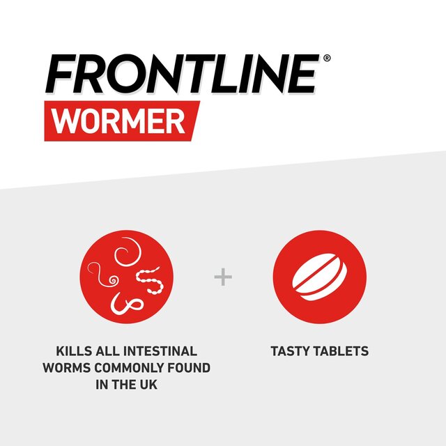 FRONTLINE Wormer Tablets X Large Dog from 17.5kg thumbnail 3