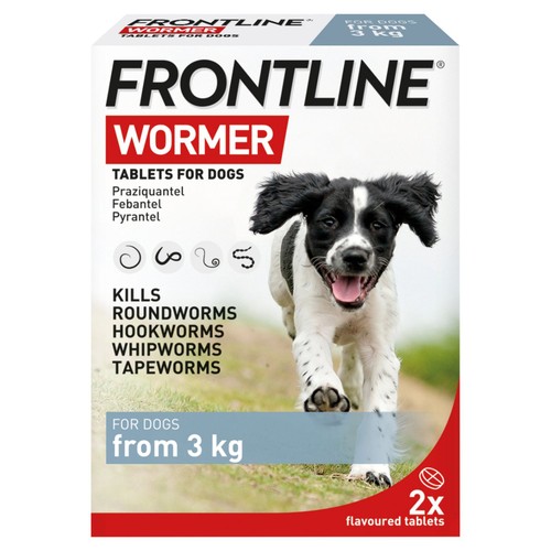 FRONTLINE Wormer Tablets Dog from 3kg