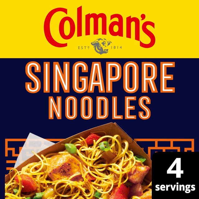 Colman's Big Night In Singapore Noodles Recipe Mix 23G