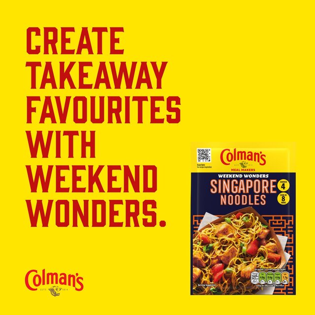 Colman's Big Night In Singapore Noodles Recipe Mix 23G thumbnail 2