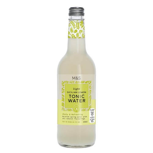 M&S Light Sicilian Lemon Tonic Water thumbnail 2