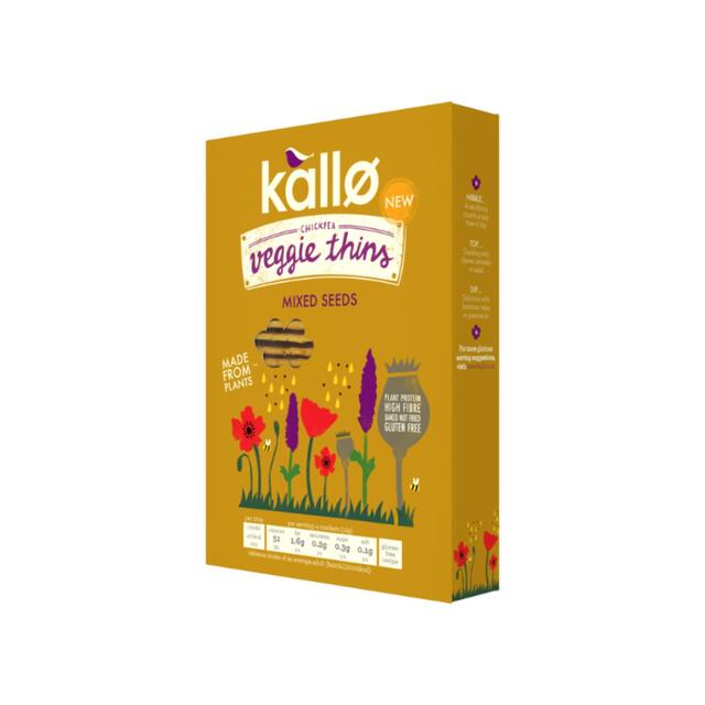 Kallo Veggie Thins Mixed Seeds thumbnail 2