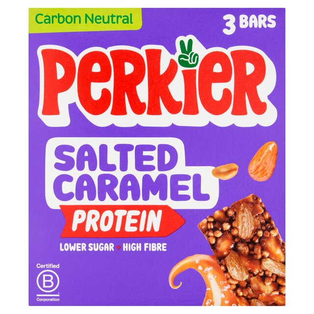 Perkier Salted Caramel Protein Bars thumbnail 2