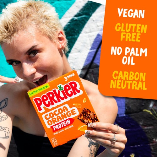 Perkier Cacao & Orange Protein Bars thumbnail 2