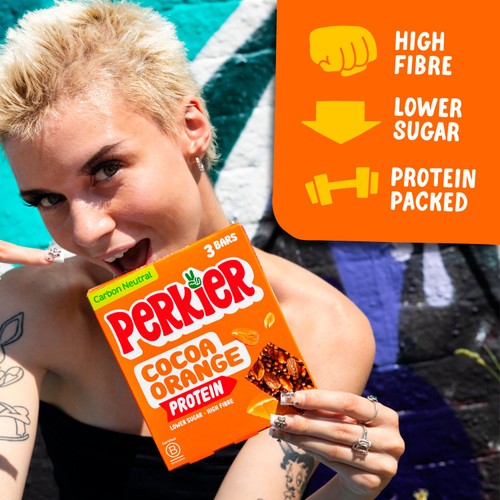 Perkier Cacao & Orange Protein Bars thumbnail 6