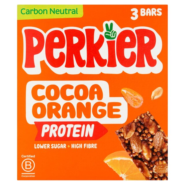 Perkier Cacao & Orange Protein Bars thumbnail 2