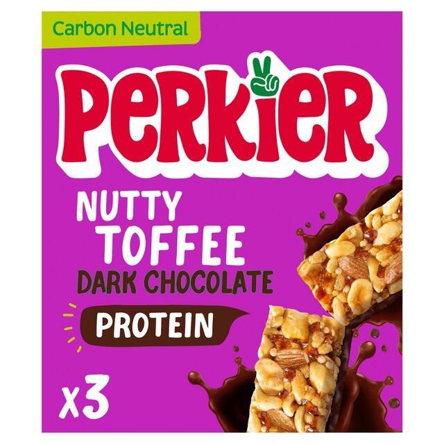 Perkier Nutty Toffee & Dark Chocolate Vitamin Bars