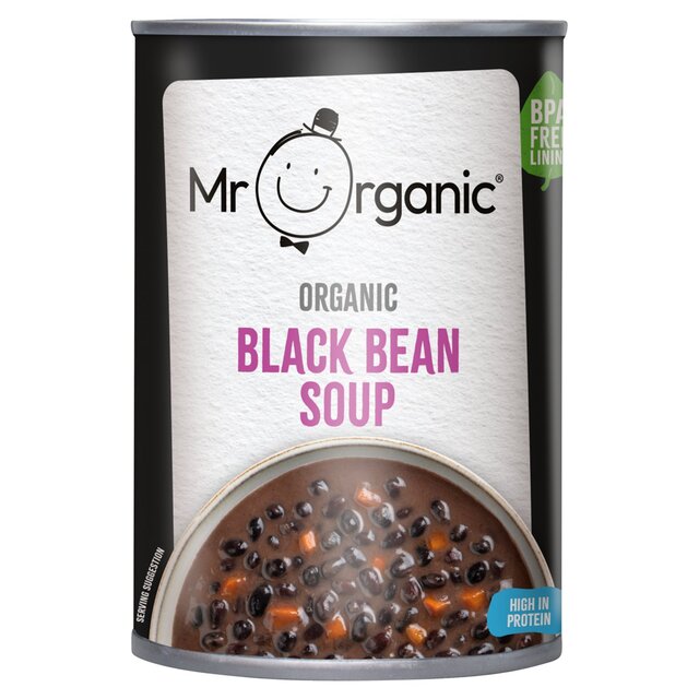 Mr Organic Black Bean & Vegetable Soup