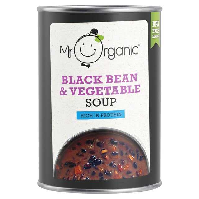 Mr Organic Black Bean & Vegetable Soup thumbnail 2