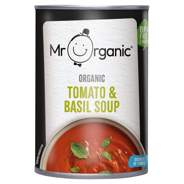 Mr Organic Tomato & Basil Soup