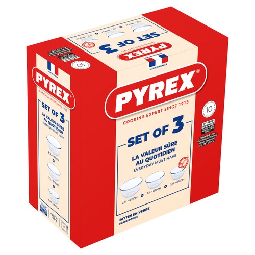 Pyrex Mixing Bowl Set