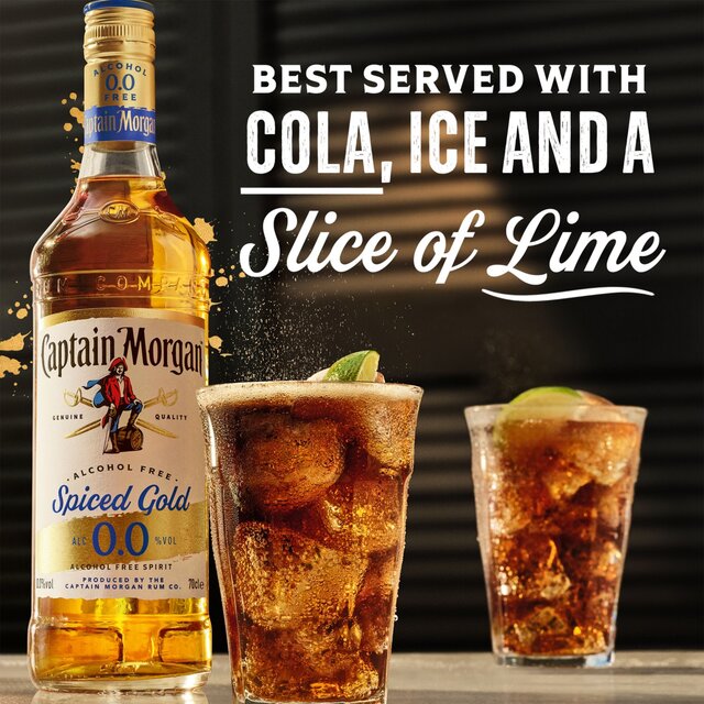 Captain Morgan Alcohol Free Spirit Drink thumbnail 3