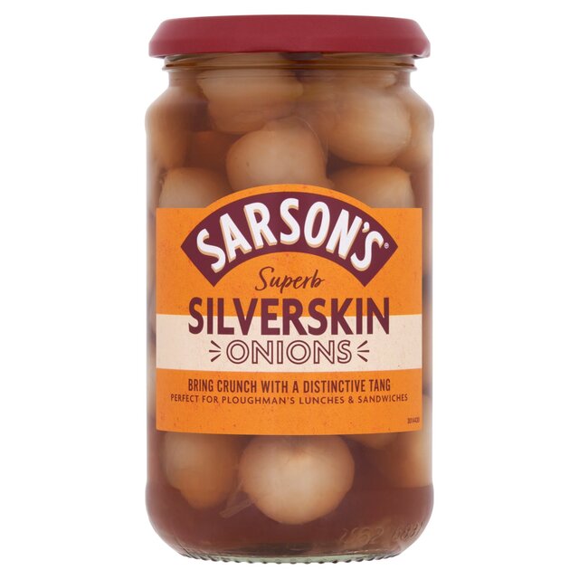 Sarson's Medium & Tangy Silverskin Onions