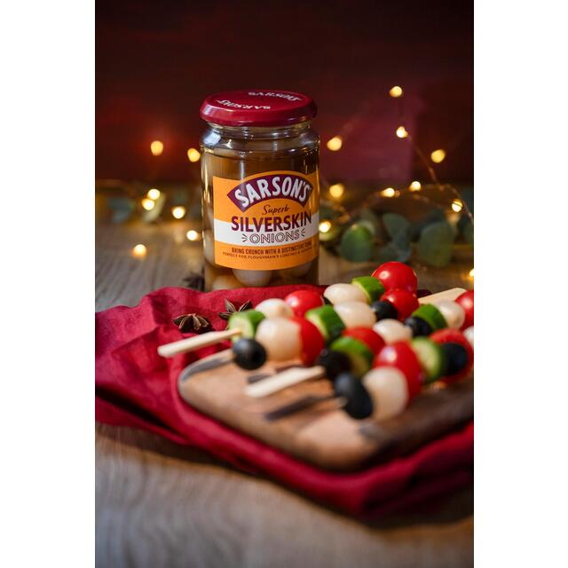 Sarson's Medium & Tangy Silverskin Onions thumbnail 2