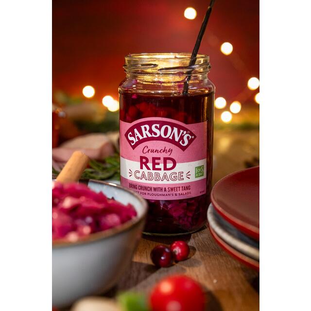 Sarson's Sweet & Mild Red Cabbage thumbnail 3
