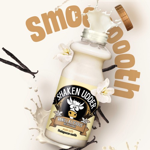 Shaken Udder Vanillalicious Vanilla Flavoured Milkshake thumbnail 3