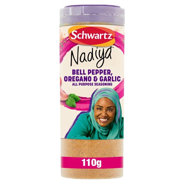 Schwartz x Nadiya Bell Pepper, Oregano & Garlic All Purpose Seasoning Drum