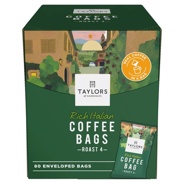 Taylors Of Harrogate Rich Italian Ground Coffee Bags thumbnail 2