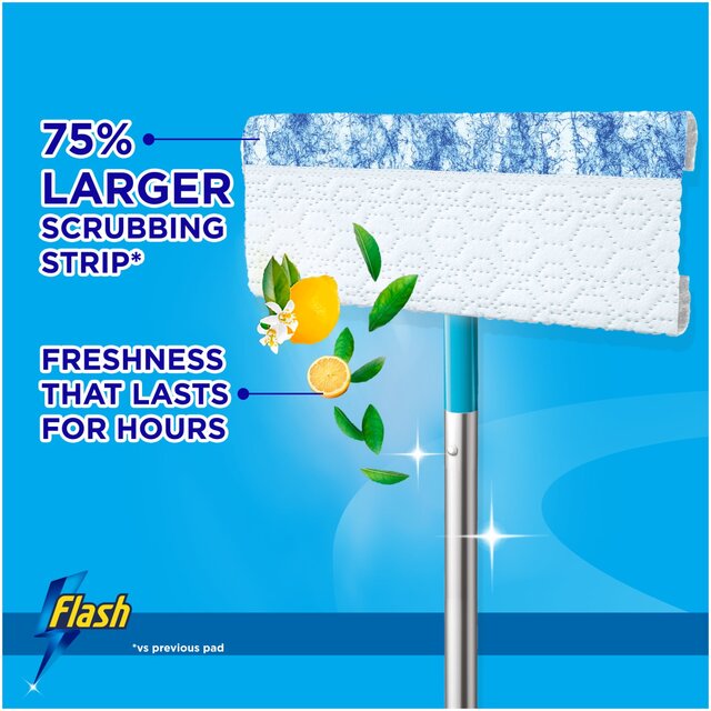 Flash Speed Mop Wet Cloth Multi-Surface Refills Crisp Lemons thumbnail 5