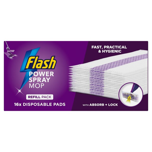 Flash Power Mop Multi-Surface Absorbing Pad Refills thumbnail 2