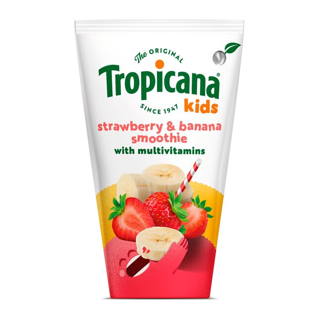 Tropicana Kids Strawberry & Banana Smoothie thumbnail 2