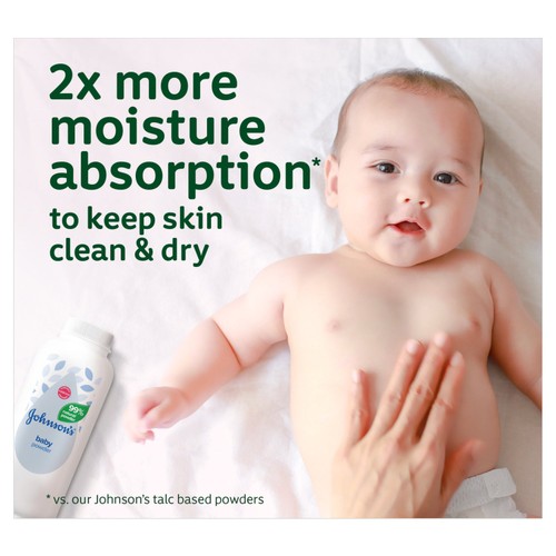 Johnson's Baby Powder Natural Cornstarch thumbnail 8