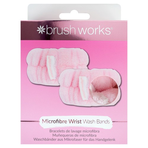 Brushworks Microfibre Wrist Washband Set