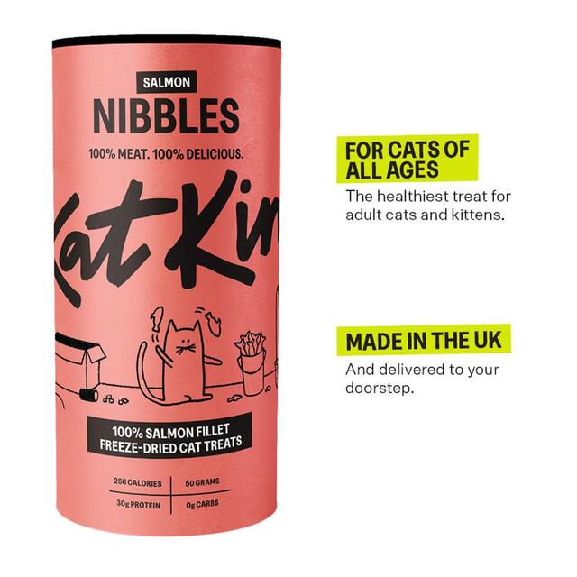 KatKin Salmon Nibbles Cat Treats thumbnail 5