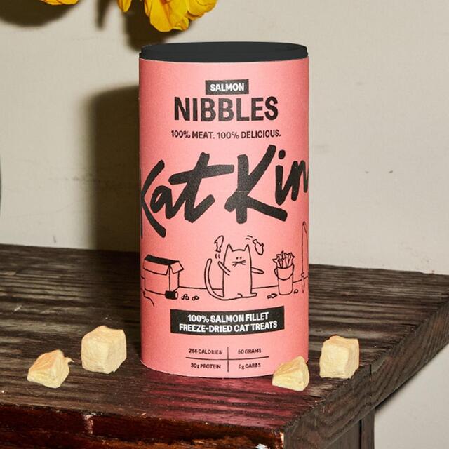 KatKin Salmon Nibbles Cat Treats thumbnail 6