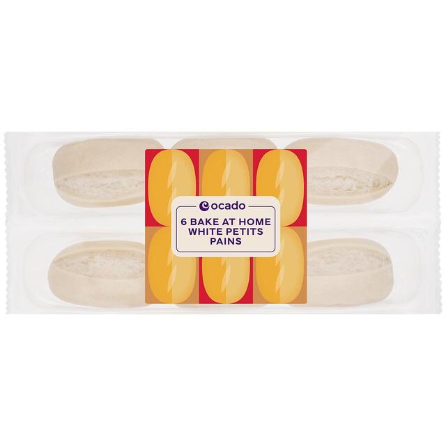Ocado Bake at Home White Petits Pains